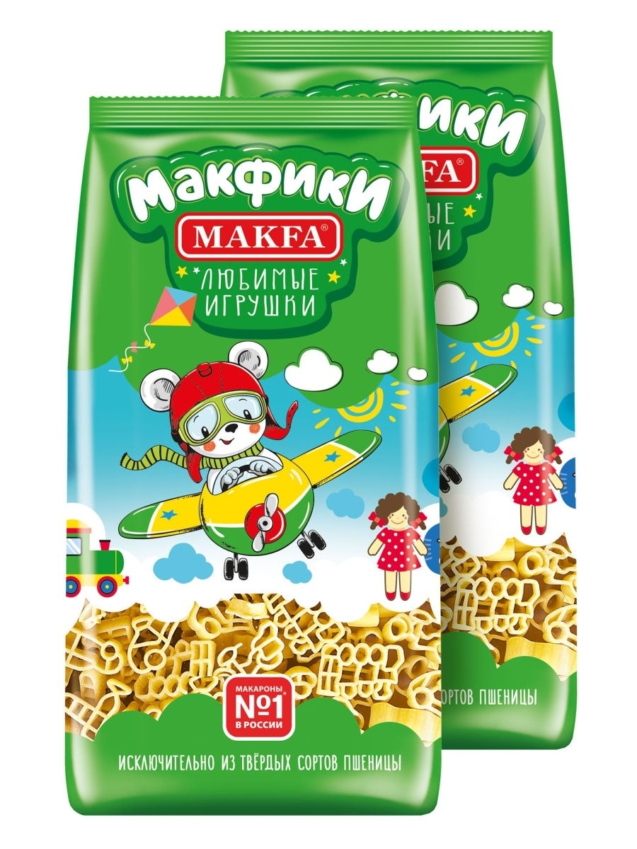 Макароны Makfa 250г фигурные макфики подводный мир